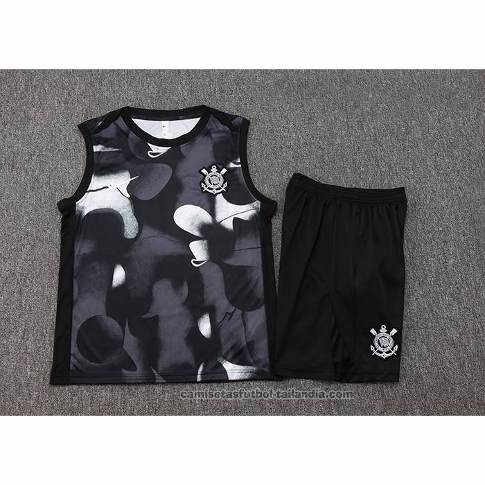 Chandal del Corinthians Sin Mangas 25/26 Negro